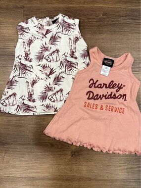 3-6M Infant Girl Harley Davidson Dress